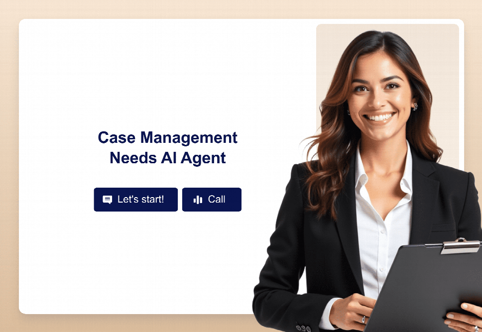 Case Management Needs AI Agent Template | Jotform