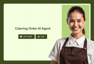 Catering Order AI Agent Template Thumbnail