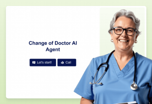 Change of Doctor AI Agent Template Thumbnail