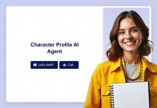 Character Profile AI Agent Template Thumbnail