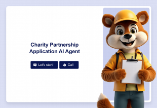 Charity Partnership Application AI Agent Template Thumbnail