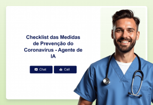 Checklist das Medidas de Prevenção do Coronavírus - Agente de IA Thumbnail