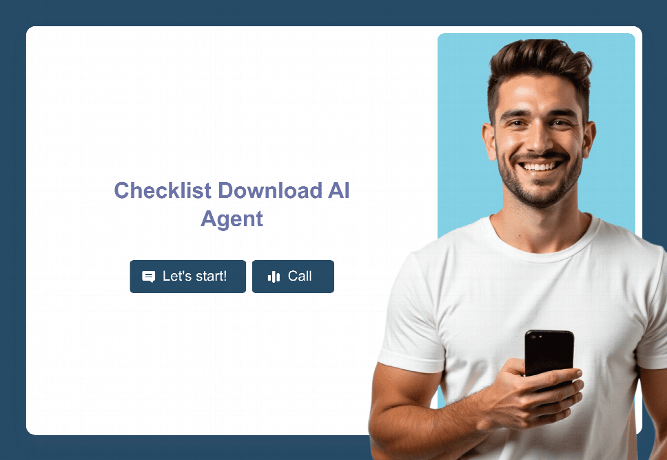 Checklist Download AI Agent Template | Jotform