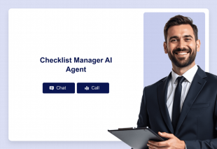 Checklist Manager AI Agent Template Thumbnail