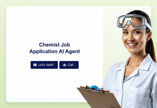 Chemist Job Application AI Agent Template Thumbnail