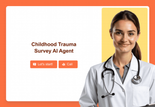 Childhood Trauma Survey AI Agent Template Thumbnail