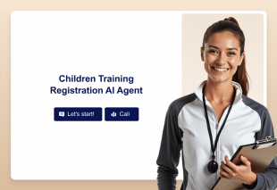 Children Training Registration Assistant Thumbnail