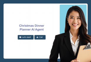 Christmas Dinner AI Agent Template Thumbnail