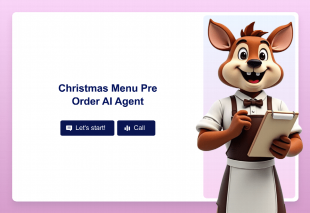 Christmas Menu Pre-Order Concierge Thumbnail