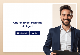 Church Event Planning AI Agent Template Thumbnail