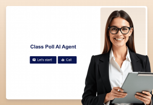 Class Poll AI Agent Template Thumbnail
