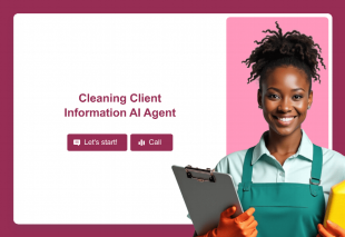 Cleaning Client Information AI Agent Template Thumbnail