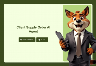 Client Supply Order AI Agent Template Thumbnail