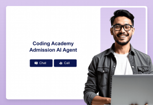 Coding Academy Admission AI Agent Template Thumbnail