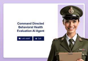 Command Directed Behavioral Health Evaluation AI Agent Template Thumbnail