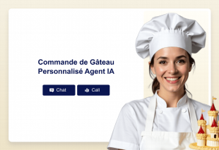 Commande de Gâteau Personnalisé Agent IA Thumbnail