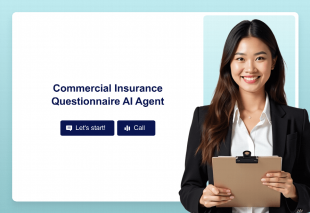 Commercial Insurance Questionnaire AI Agent Template Thumbnail