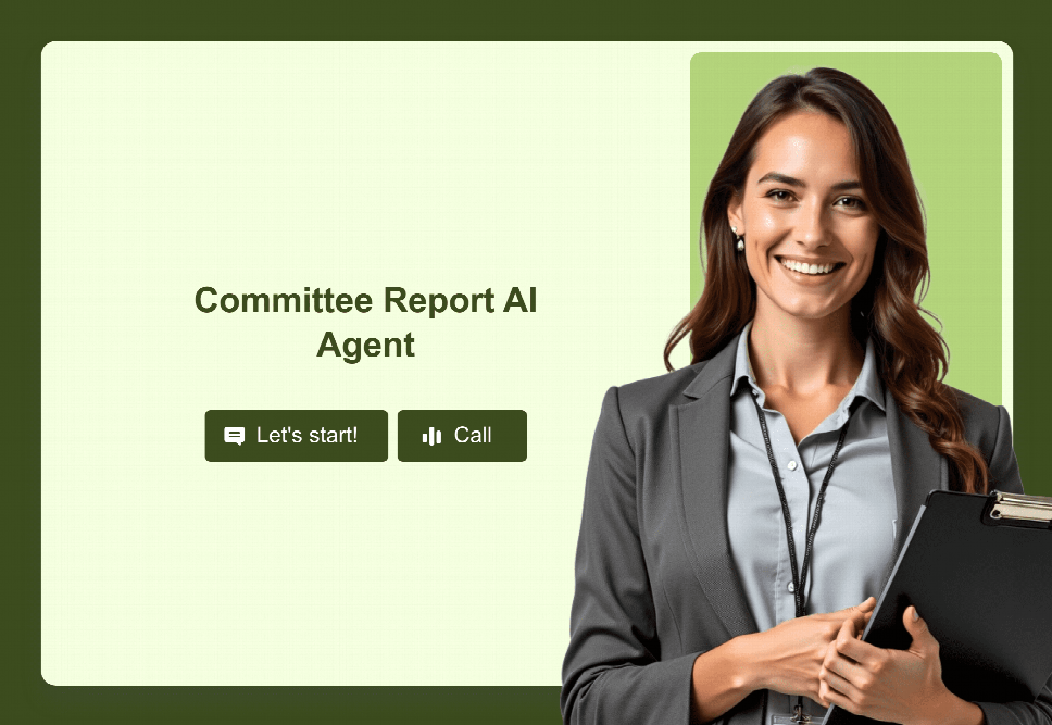 Committe Sourcing Agent Committee Report Coordinator | Jotform