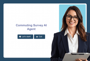 Commuting Survey AI Agent Template Thumbnail