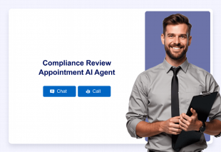 Compliance Review Appointment AI Agent Template Thumbnail
