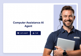 Computer Assistance AI Agent Template Thumbnail