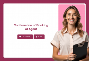 Confirmation of Booking AI Agent Template Thumbnail