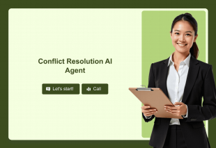 Conflict Resolution AI Agent Template Thumbnail