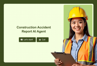 Construction Accident Report AI Agent Template Thumbnail
