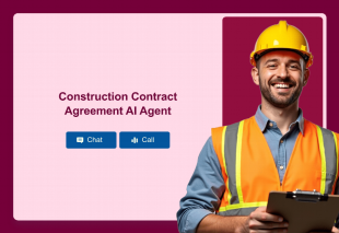 Construction Contract Agreement AI Agent Template Thumbnail