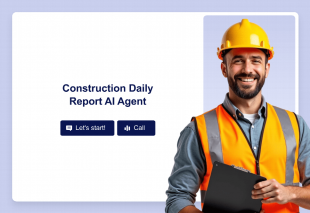 Construction Daily Report AI Agent Template Thumbnail