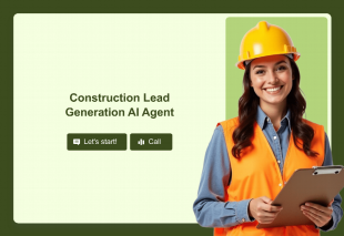 Construction Lead Generation AI Agent Template Thumbnail