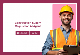 Construction Supply Requisition AI Agent Template Thumbnail