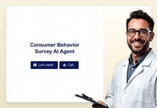 Consumer Behavior Survey AI Agent Template Thumbnail