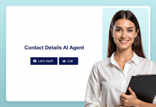Contact Details AI Agent Template Thumbnail