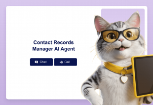 Contact Records Manager AI Agent Template Thumbnail