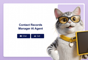 Contact Records Manager AI Agent Template Thumbnail