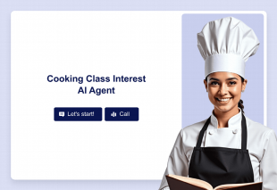 Cooking Class Interest AI Agent Template Thumbnail