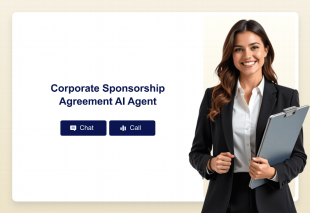 Corporate Sponsorship Agreement AI Agent Template Thumbnail