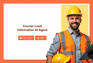Courier Load Information AI Agent Template Thumbnail