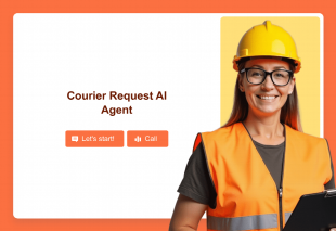Courier Request AI Agent Template Thumbnail
