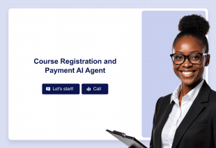 Course Registration AI Agent Template Thumbnail