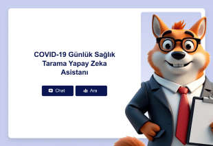 COVID-19 Günlük Sağlık Tarama Yapay Zeka Asistanı Thumbnail