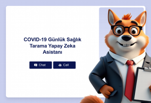 COVID-19 Günlük Sağlık Tarama Yapay Zeka Asistanı Thumbnail