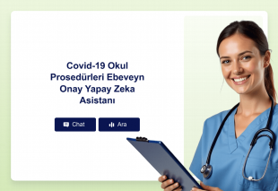 Covid-19 Okul Prosedürleri Ebeveyn Onay Yapay Zeka Asistanı Thumbnail