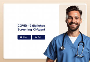 COVID-19 tägliches Screening KI-Agent Thumbnail