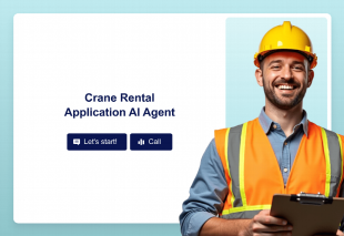 Crane Rental AI Agent Template Thumbnail