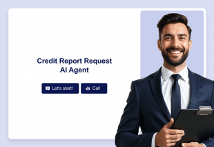 Credit Report Request AI Agent Template Thumbnail