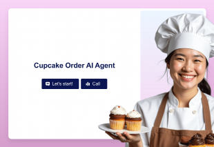 Cupcake Order AI Agent Template Thumbnail