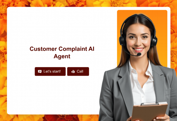 Customer Complaint AI Agent Slide