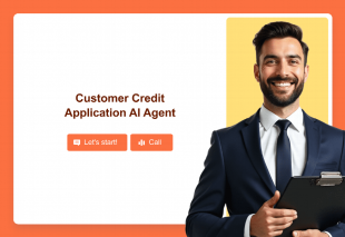 Customer Credit Application AI Agent Template Thumbnail